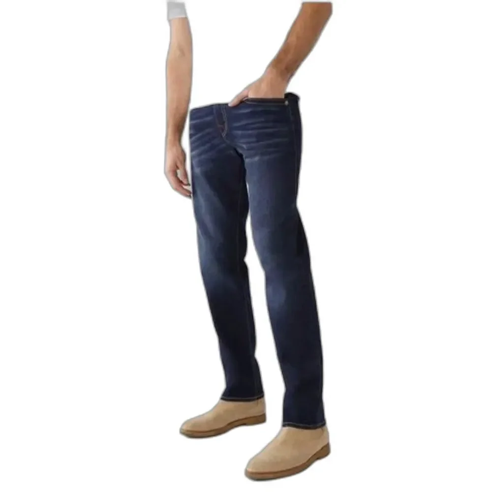 NWT True Religion Geno Relaxed Slim Fit Jeans Men's Size 31 Medium Ink Blue